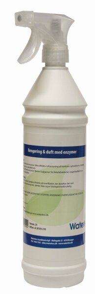 Waterless WC Reiniger mit Duft und Enzymen - 1000ml