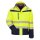 Nitras Motion Tex VIZ Plus - Warnschutz-Winter-Softshelljacke Kids neongelb/ marineblau #1